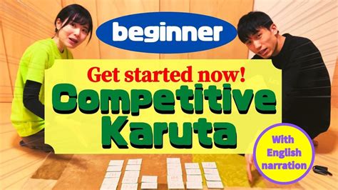 Competitive karuta .